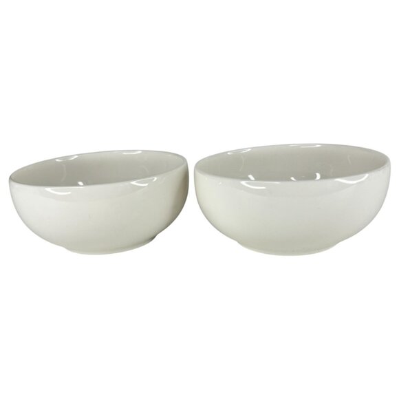 2 Doraemon Cat Ceramic Bowls Ramen Rice Soup White Blue Character Design Anime - Picture 8 of 8